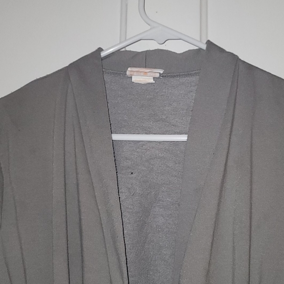 Masala Kids gray cardigan with wrap - Picture 4 of 6
